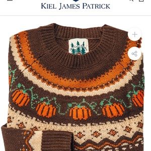 Kiel James Patrick pumpkin sweater
